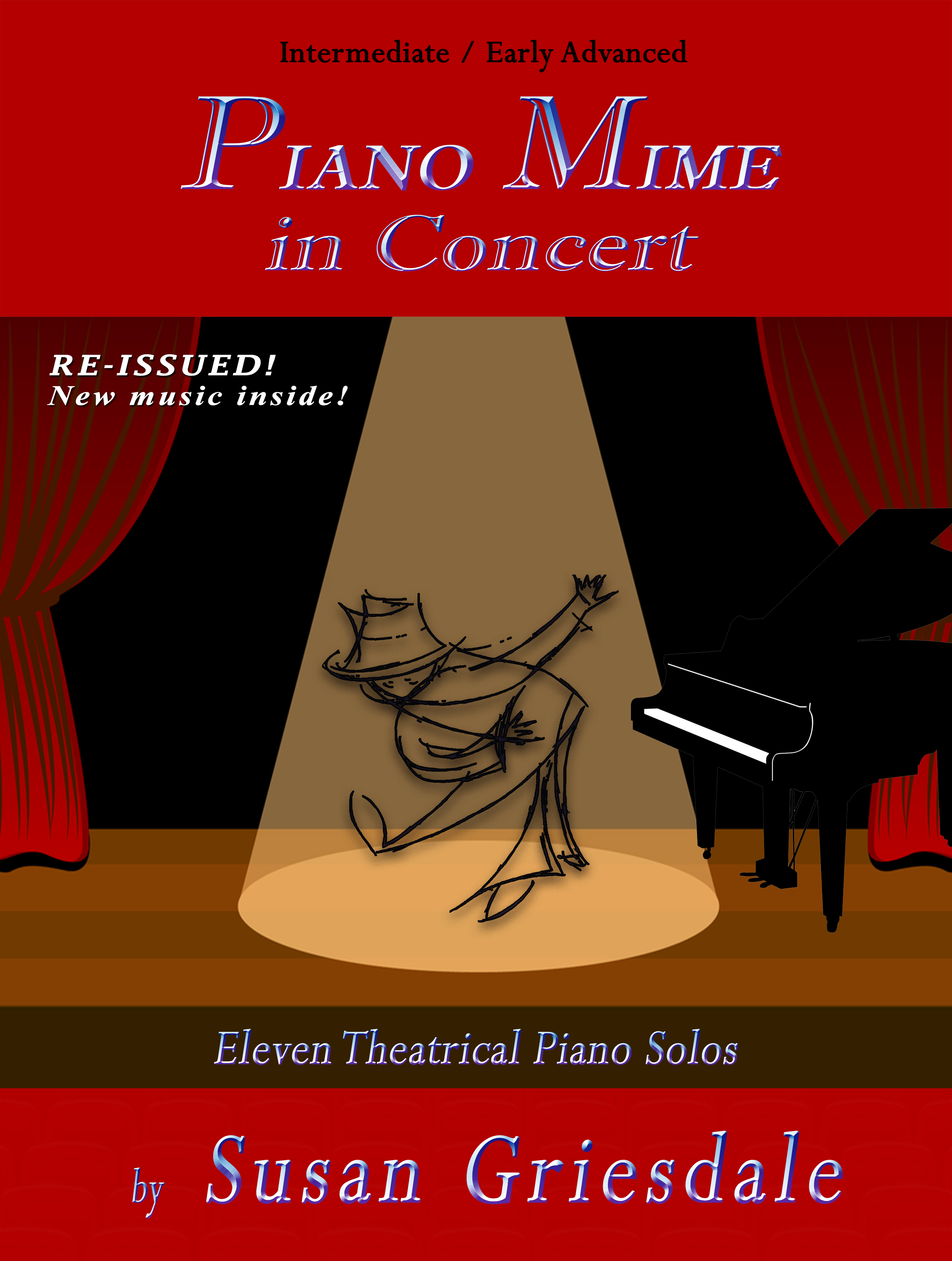 Cover of Piano Mime by Susan Griesdale