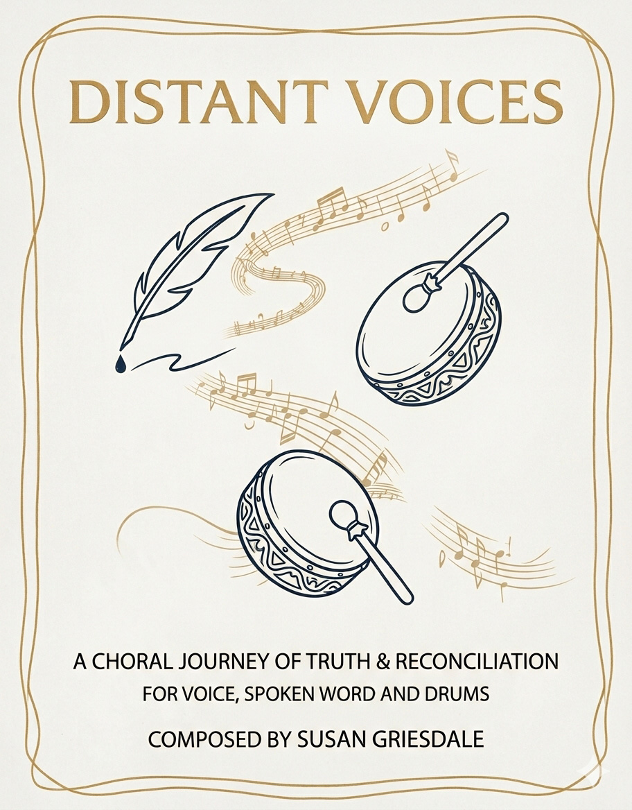 Cover of Distant Voices by Susan Griesdale